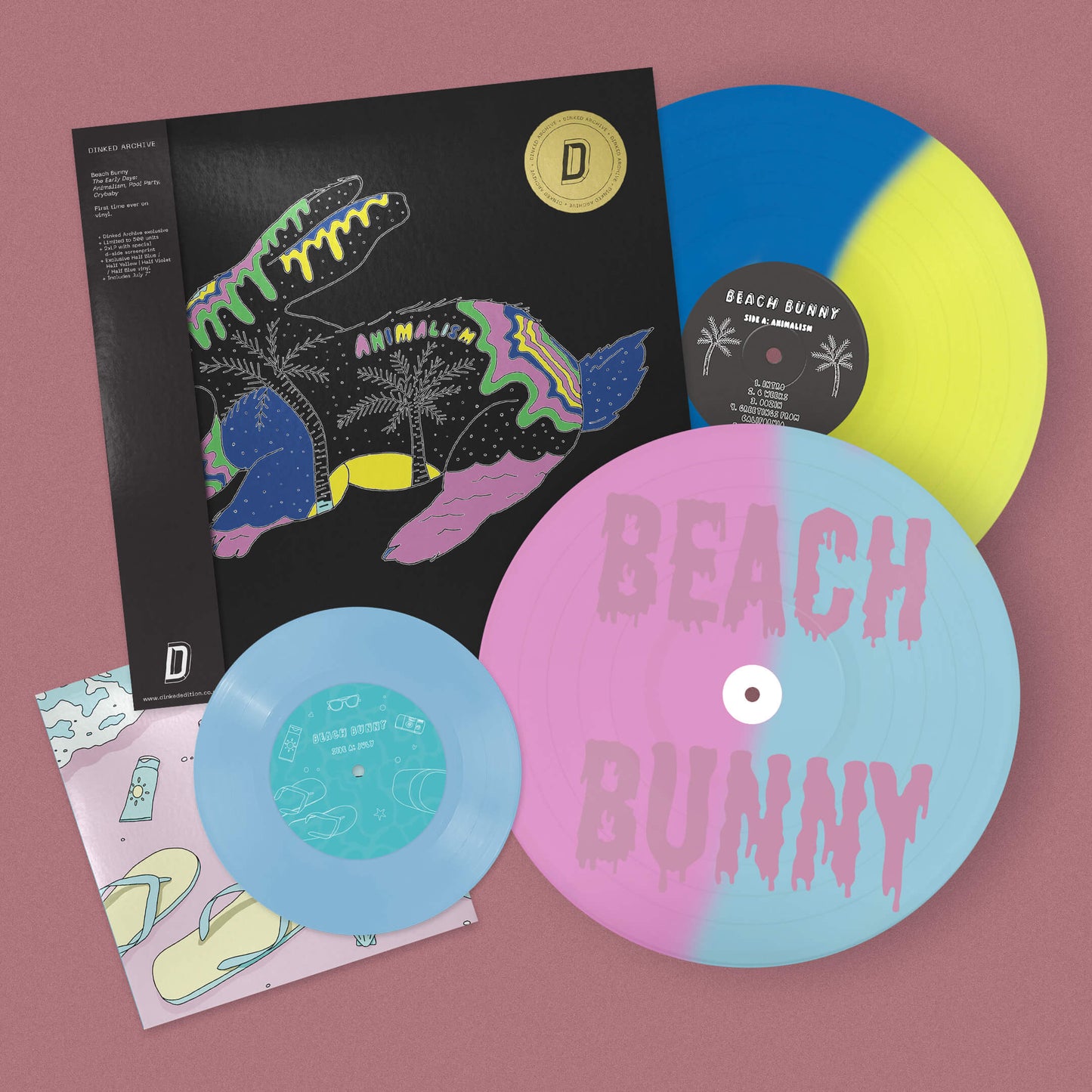 Beach Bunny 'The Early Days: Animalism, Pool Party, Crybaby' 2xLP