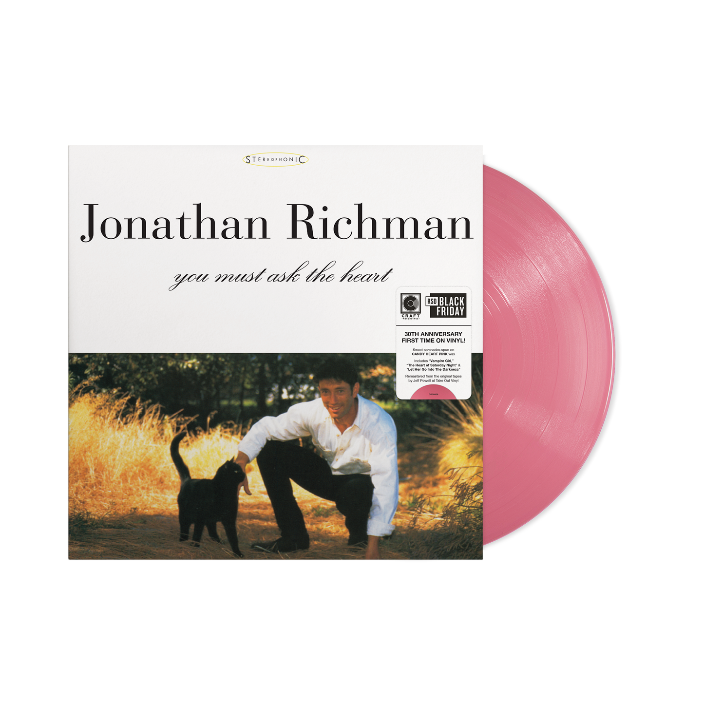 Jonathan Richman - You Must Ask The Heart LP (*1 PER PERSON*)