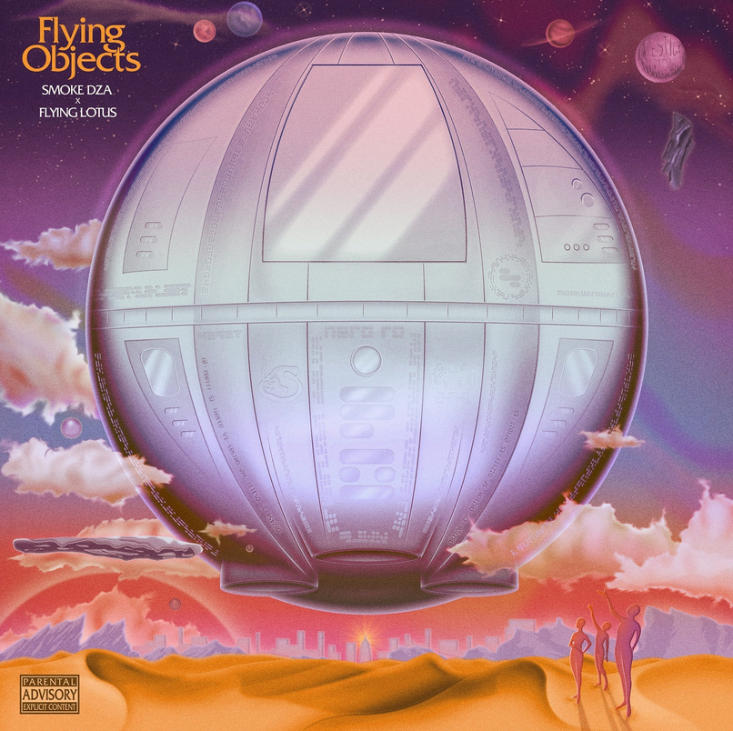 Smoke DZA X Flying Lotus 'Flying Objects' LP