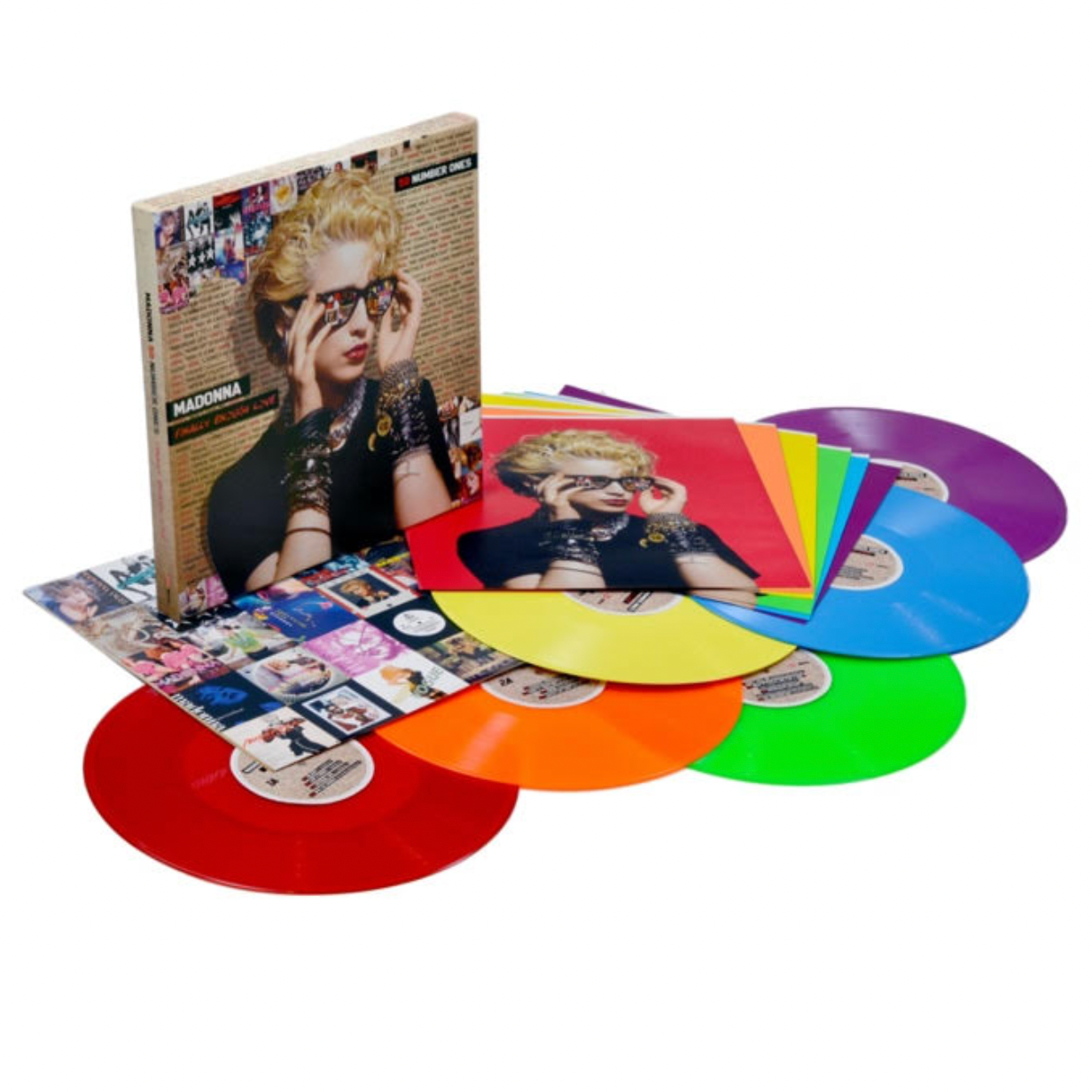 Madonna ‘Finally Enough Love: Fifty Number Ones – Rainbow Edition’ 6xLP Box Set