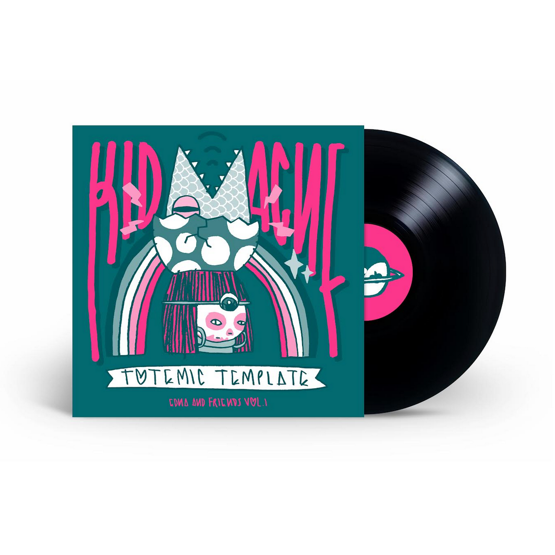 Kid Acne 'Totemic Template (Edna & Friends Vol. 1)' LP (*SIGNED*)