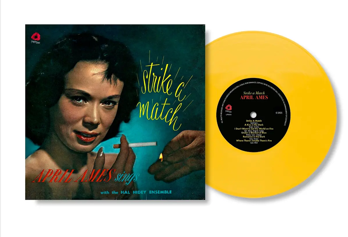 April Ames 'Sings Strike a Match' LP