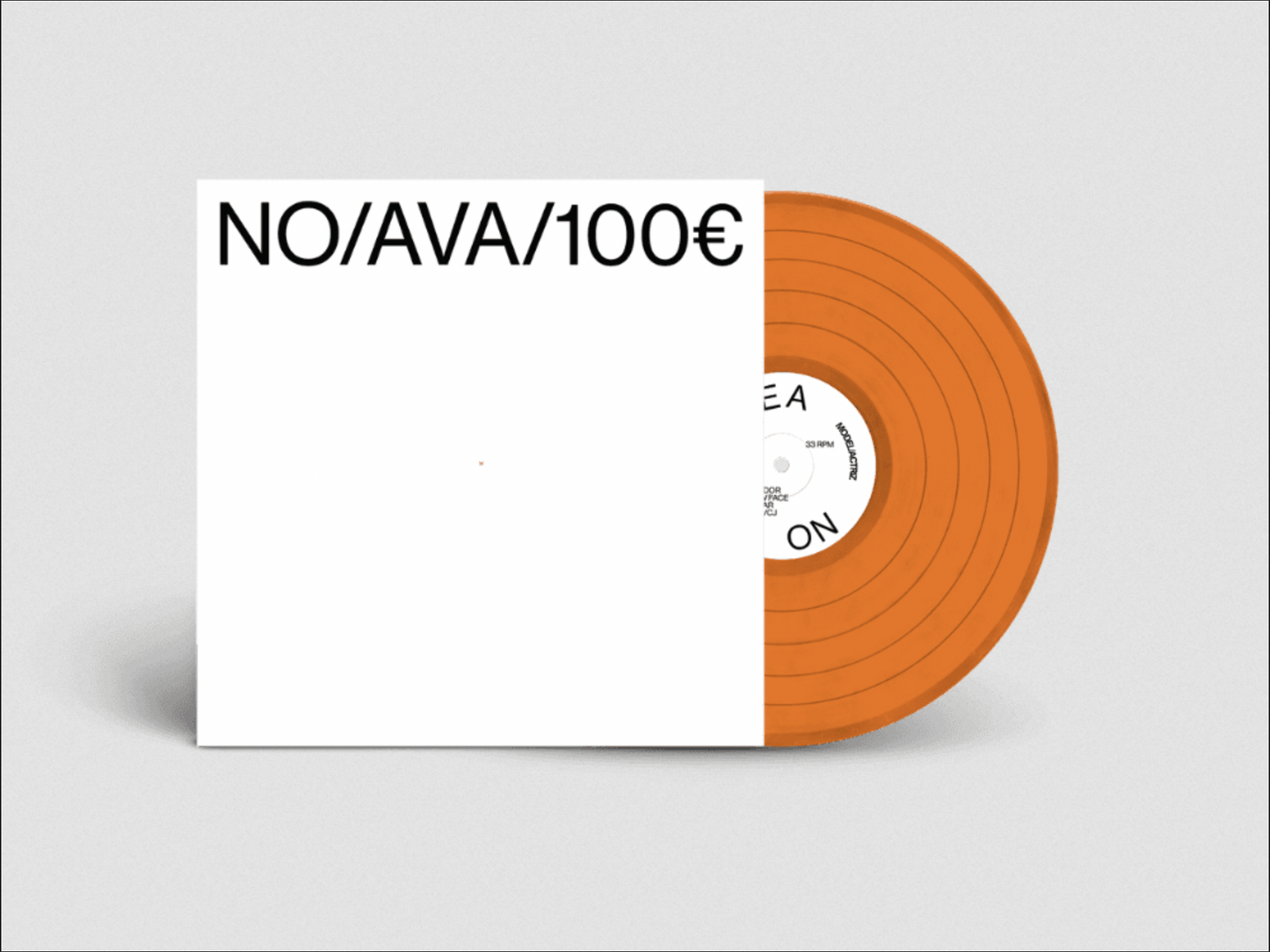 Model/Actriz 'No/Ava/100€ 10 Year Anniversary Edition' LP