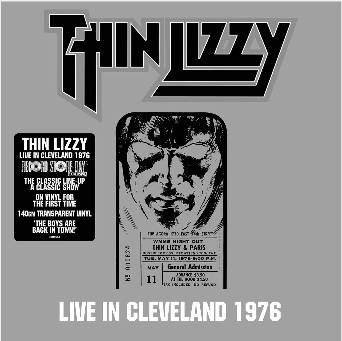 Thin Lizzy 'Live in Cleveland 1976' 2xLP