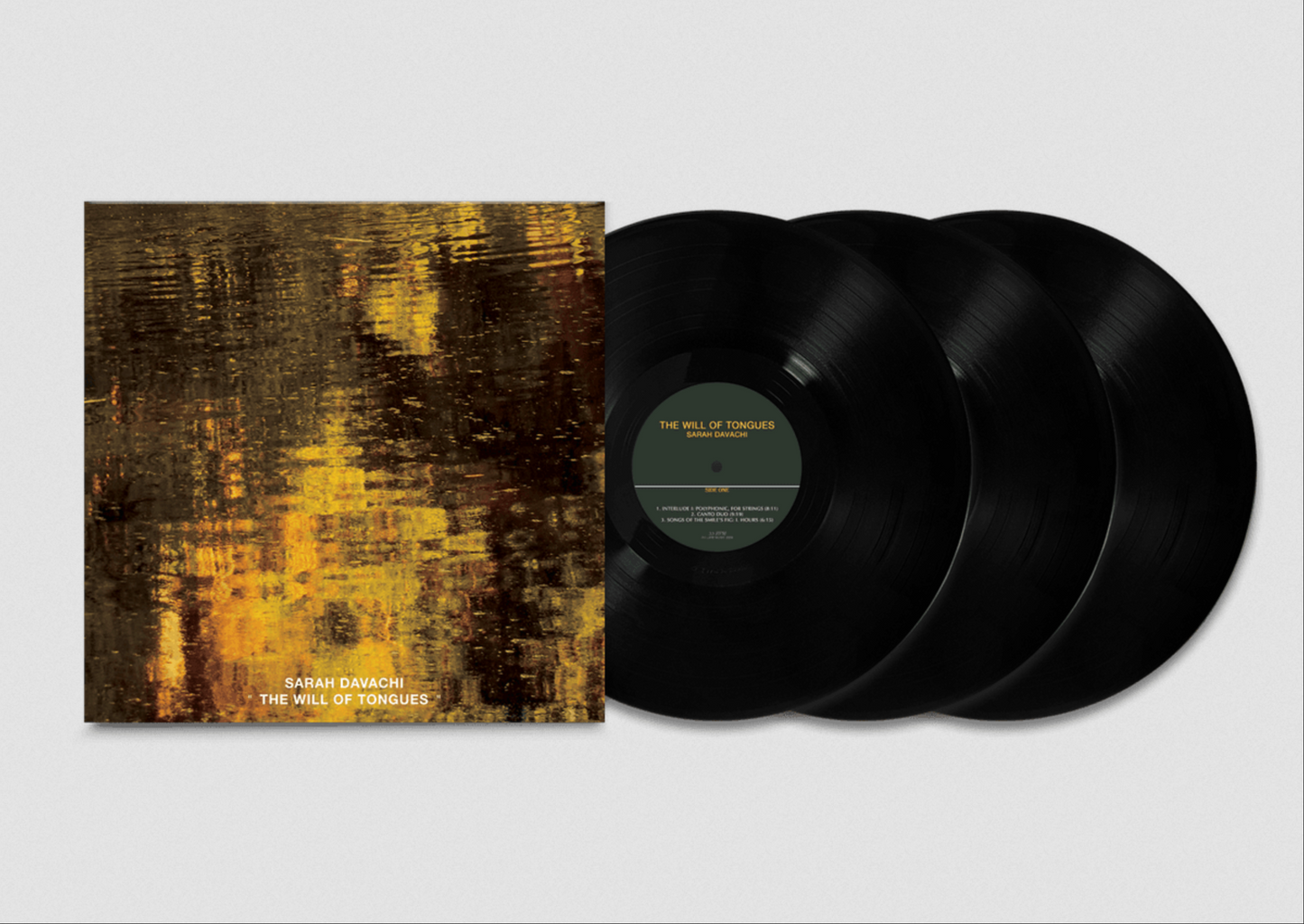 Sarah Davachi 'The Will of Tongues' 3xLP