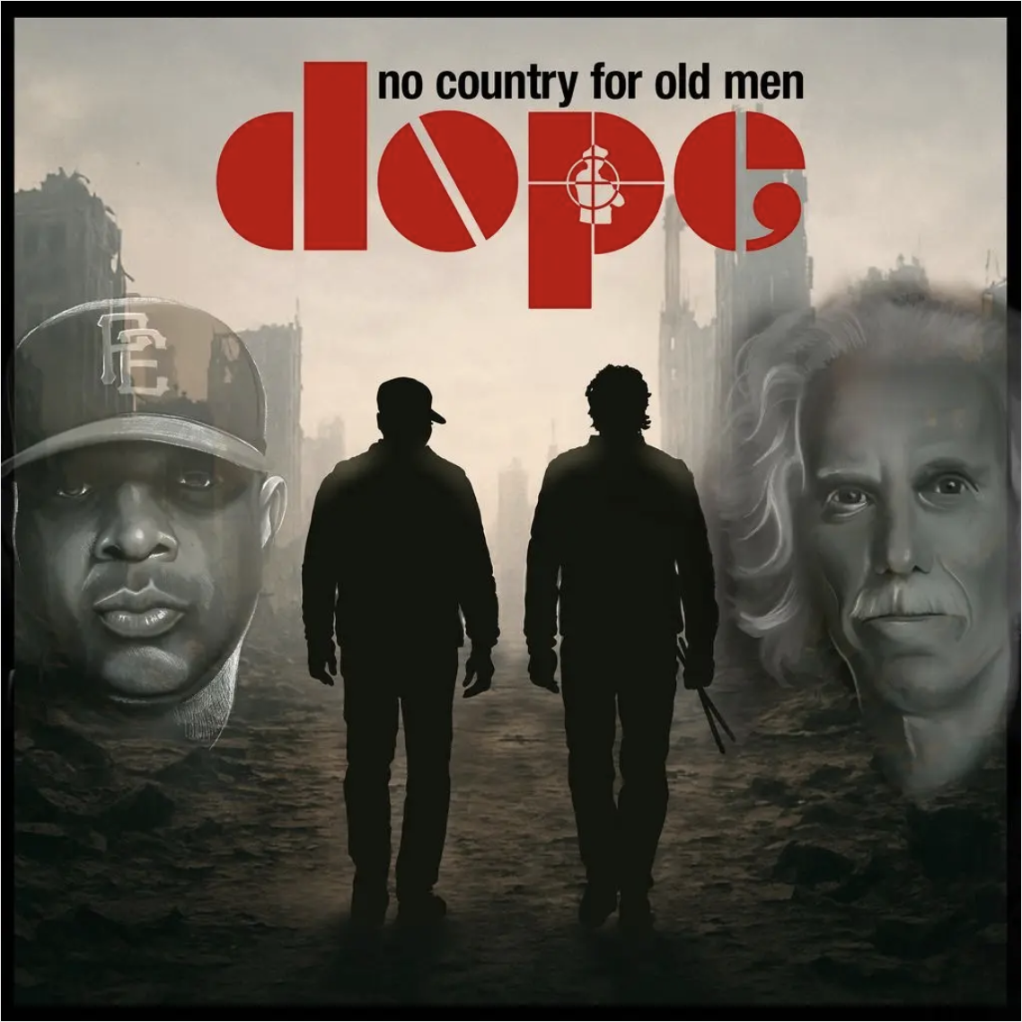 John Densmore and Chuck D 'do+pe = no country for old men' LP