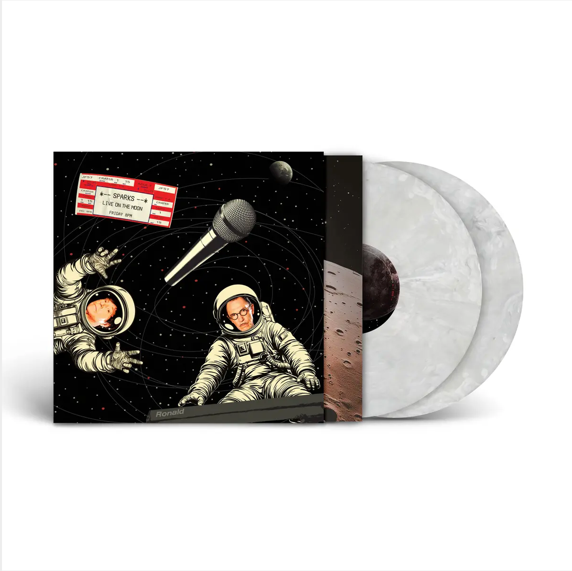 Sparks 'Sparks Live On The Moon' 2xLP
