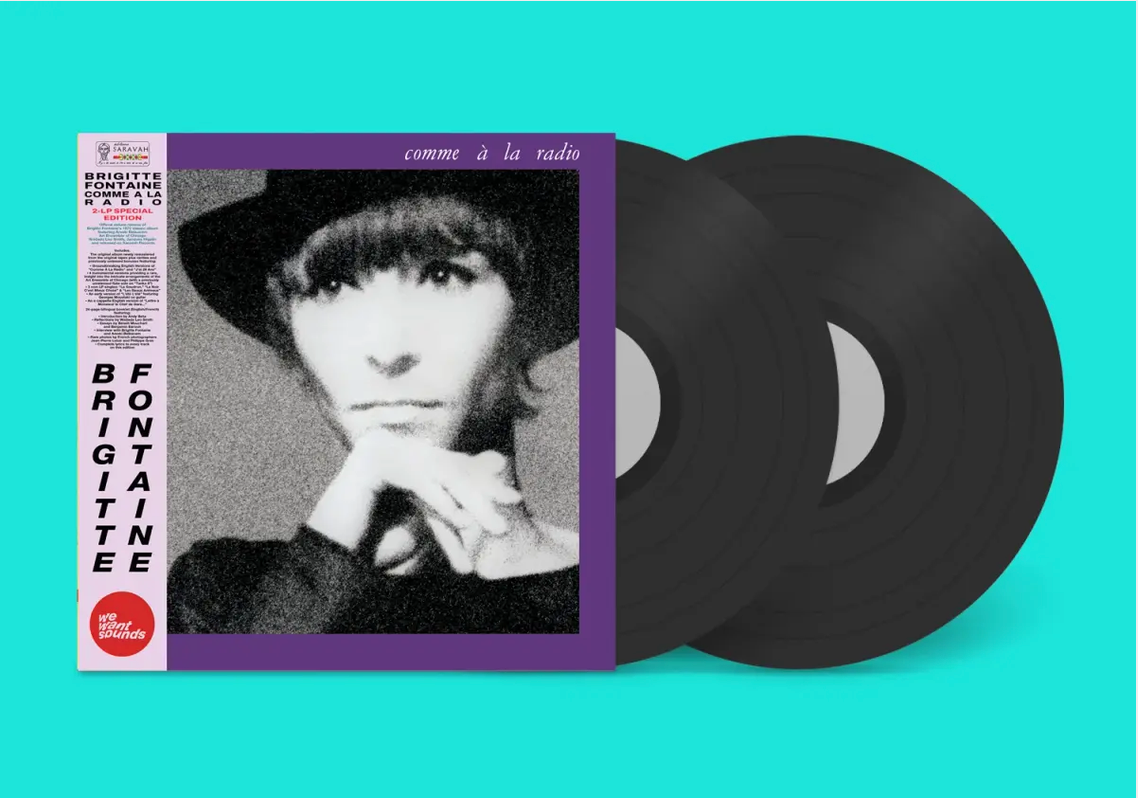 Brigitte Fontaine 'Comme à la Radio' 2xLP