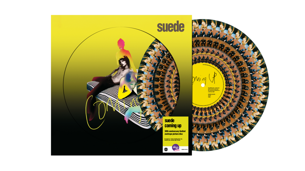 Suede - Coming Up LP Picture Disc Zoetrope
