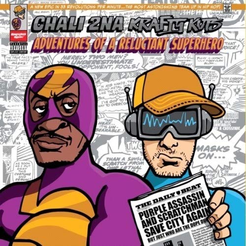 Chali 2NA & Krafty Kuts 'Adventures of a Reluctant Superhero' LP