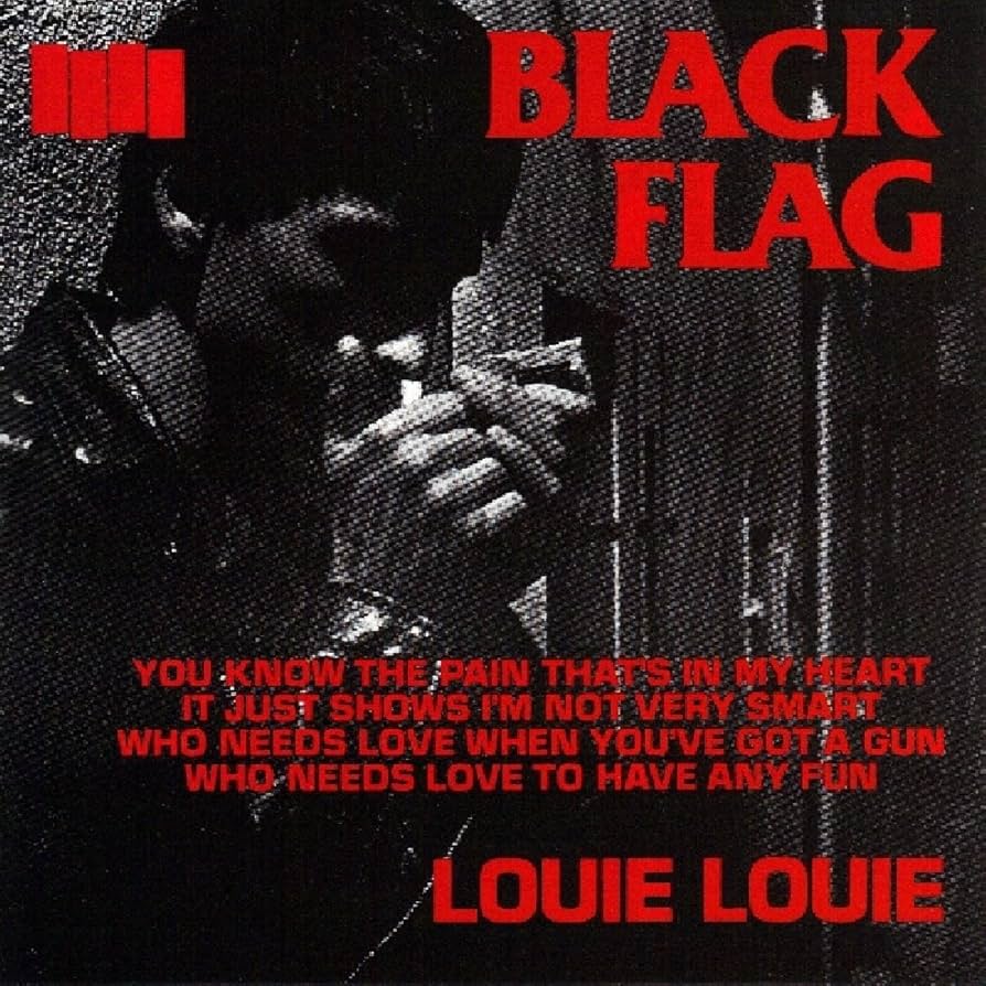 Black Flag 'Louie, Louie' 7"