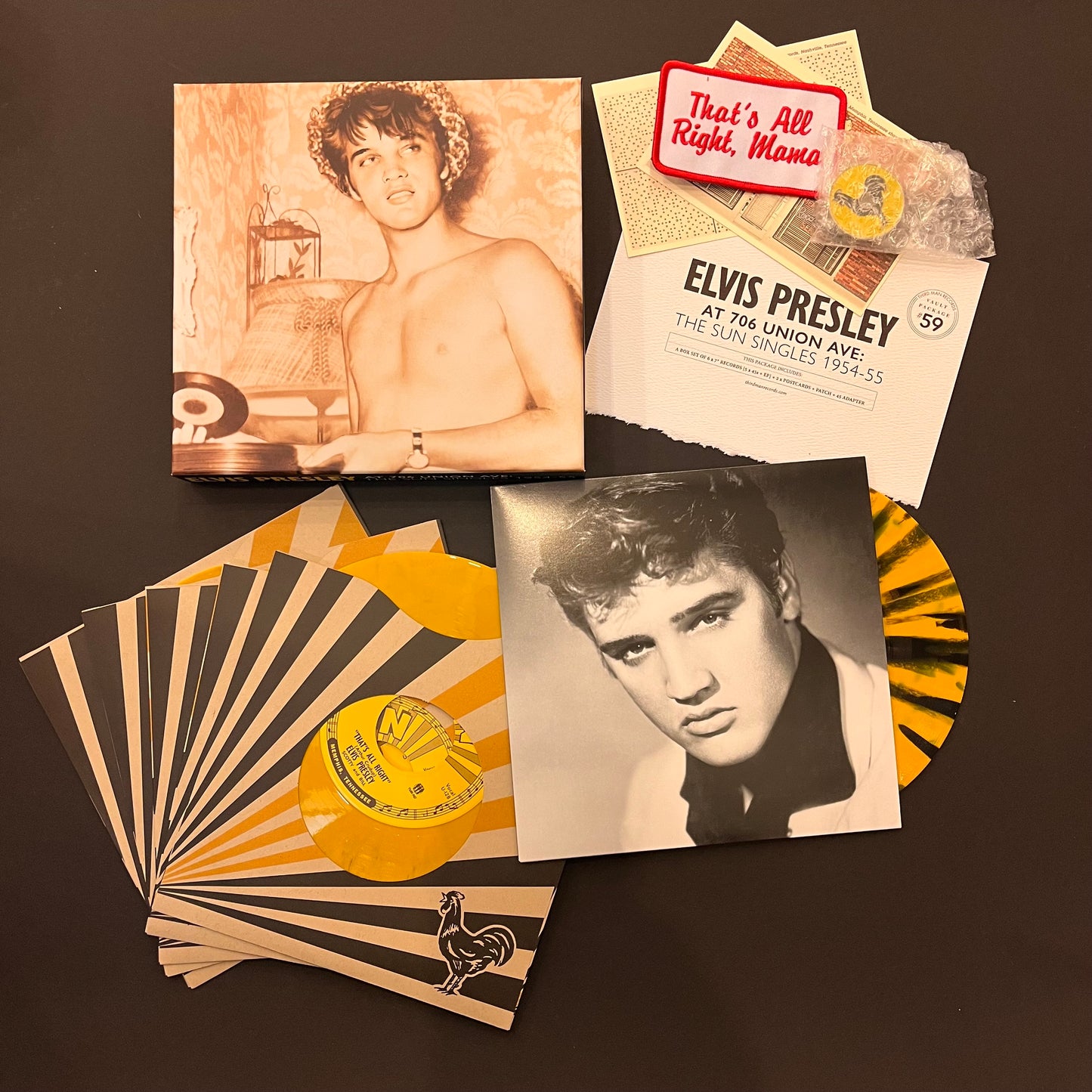 Elvis Presley ‎'At 706 Union Ave: The Sun Singles 1954-55'  7" Box Set (*USED*)