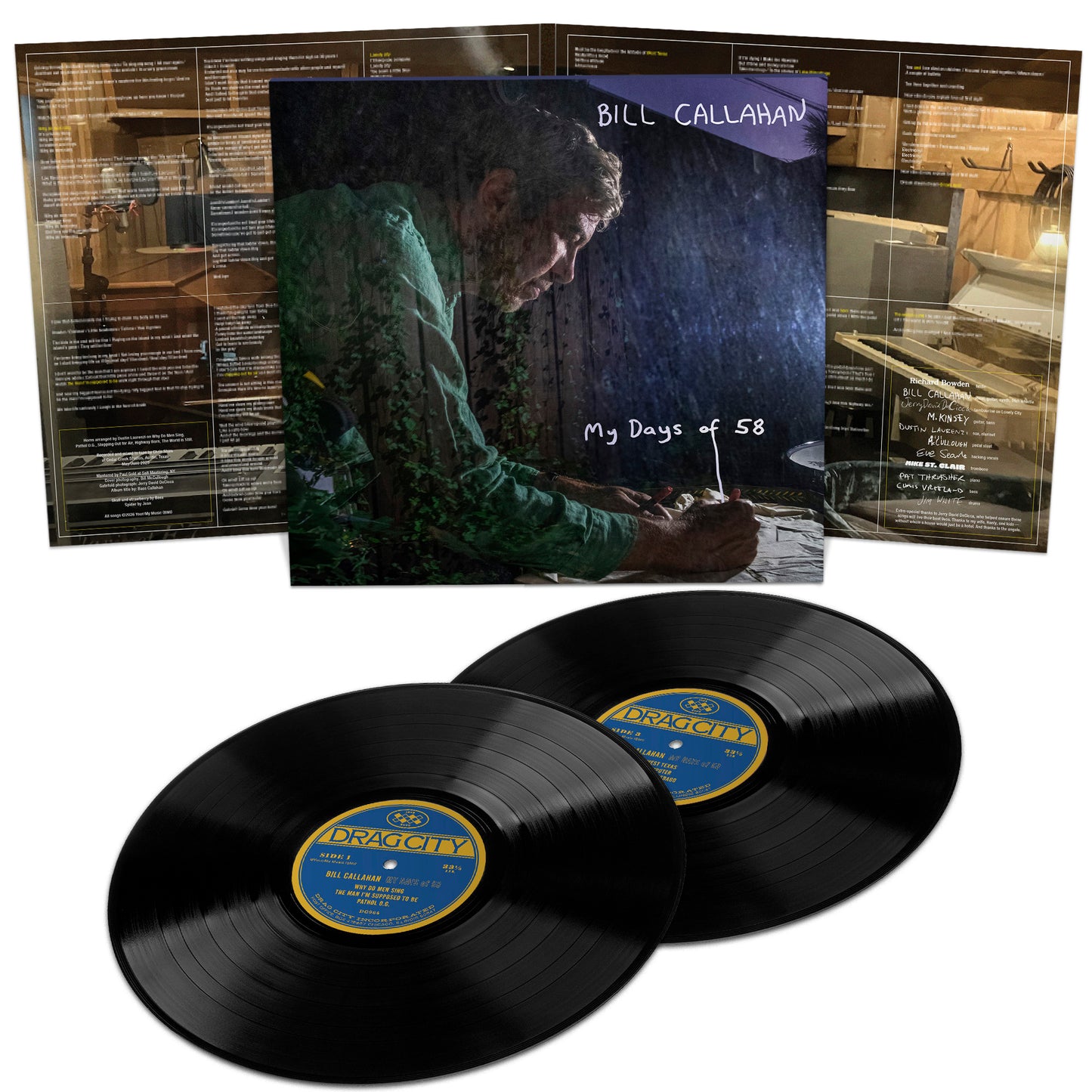 Bill Callahan 'My Days of 58' 2xLP