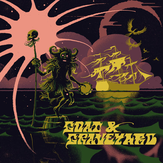 Goat & Graveyard - a ship of fools/light as a feather 7''