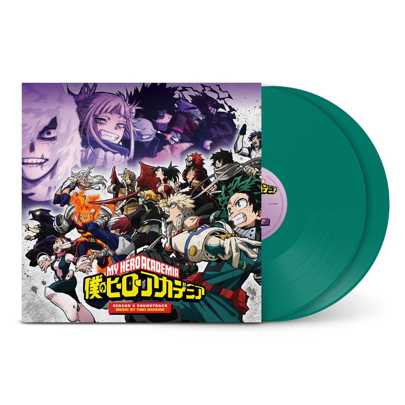 Yuki Hayashi 'My Hero Academia: Season 6 Original Soundtrack' 2xLP