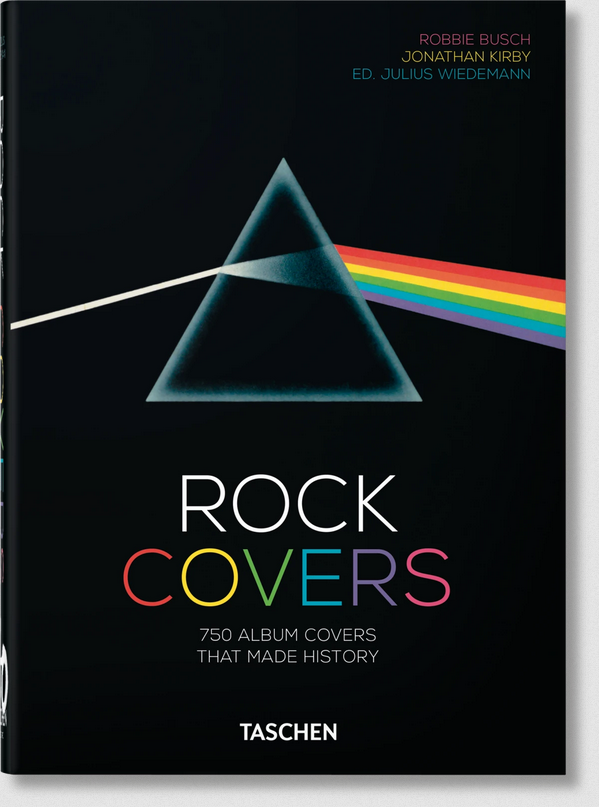 Jonathan Kirby 'Rock Covers. - 40th Ed.' Hardback Book