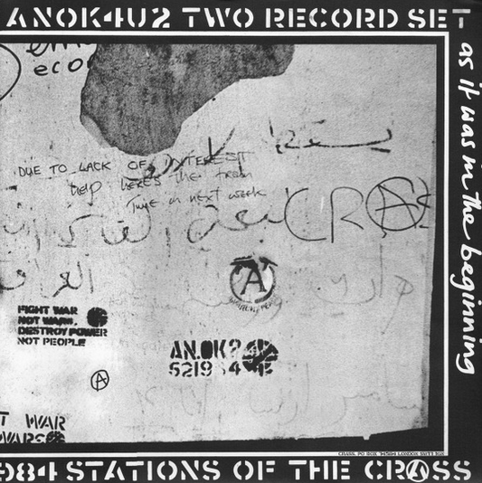 Crass 'Stations Of The Crass' 2xLP