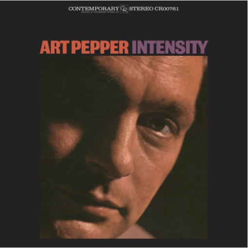 Art Pepper 'Intensity' LP