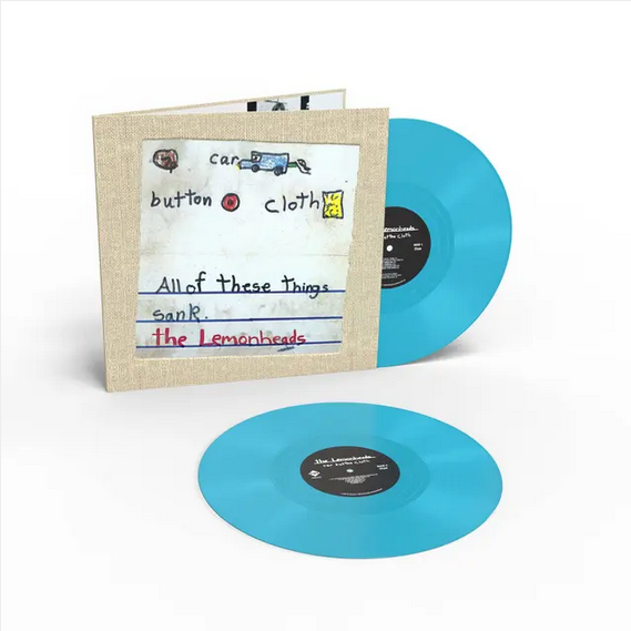 The Lemonheads 'Car Button Cloth (Deluxe Expanded ‘Clothbound’ Edition)' 2xLP
