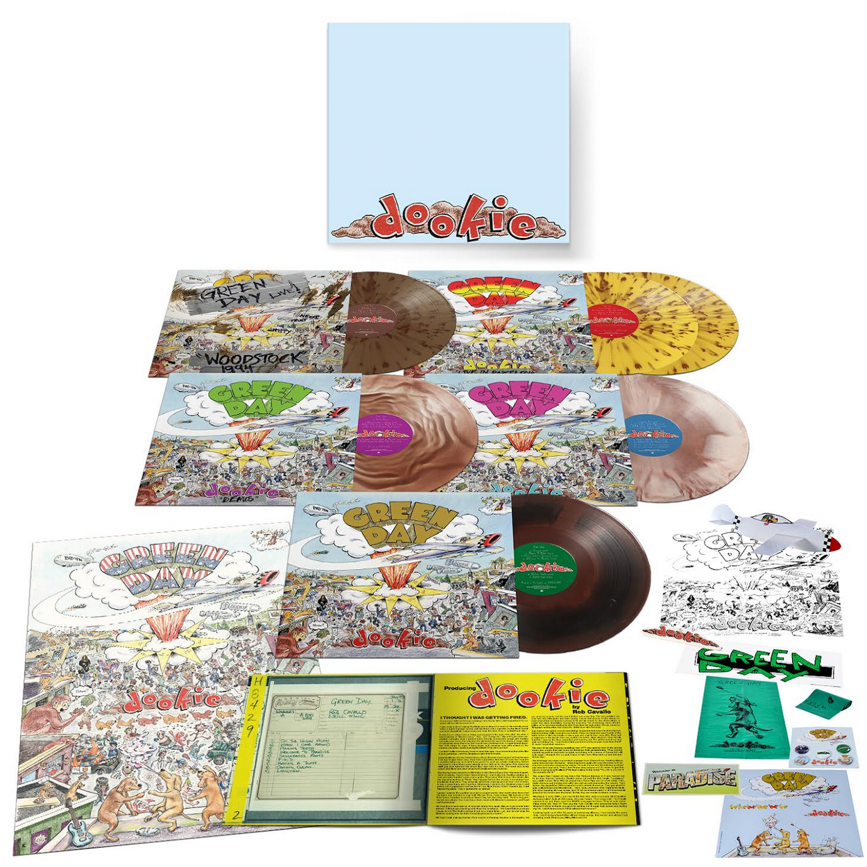 Green Day 'Dookie (30th Anniversary)' 6xLP Box Set