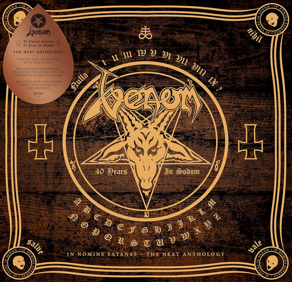 Venom 'In Nomine Satanas' 2xLP