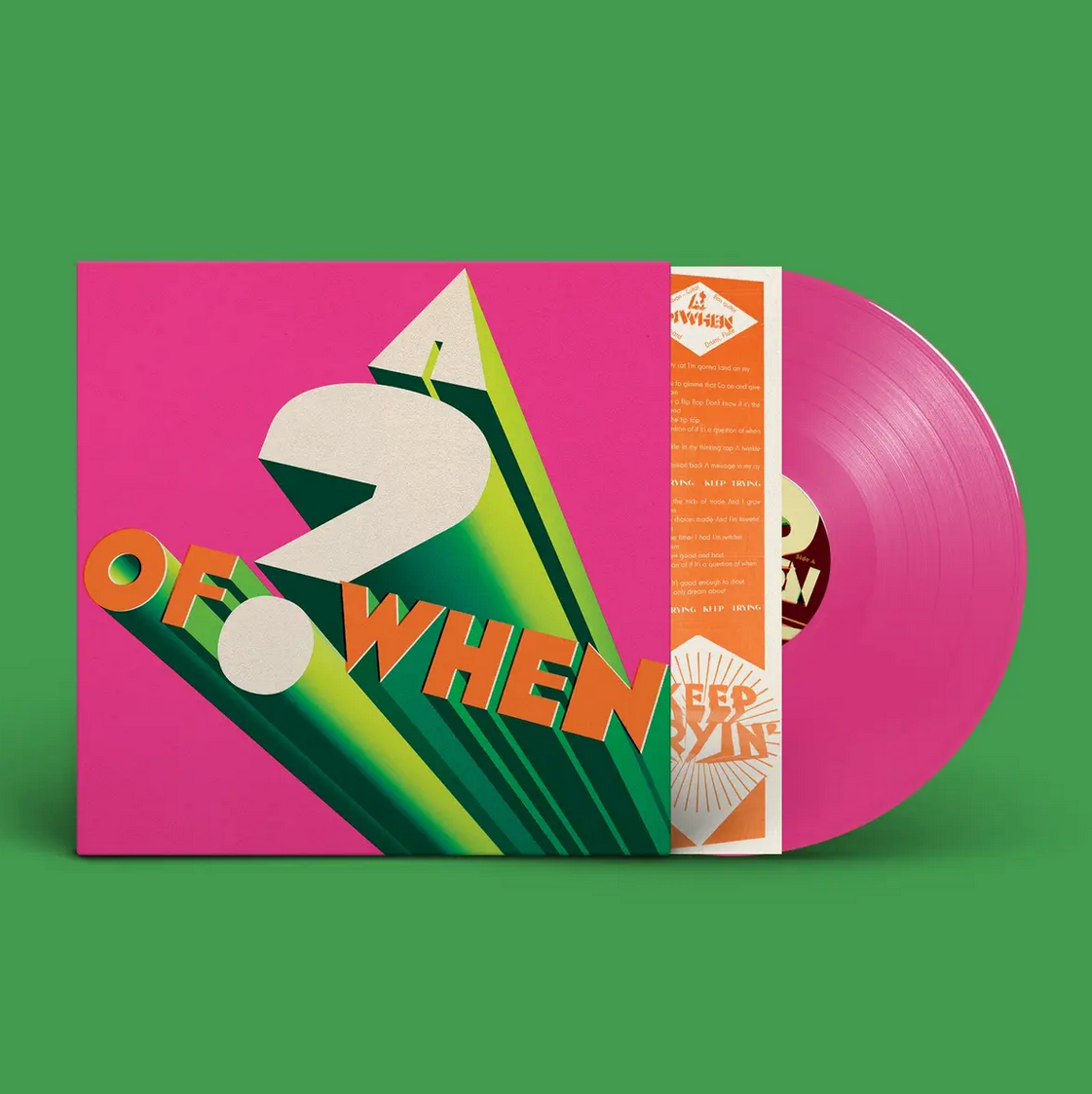 Panda Bear and Sonic Boom 'A ? of WHEN' LP