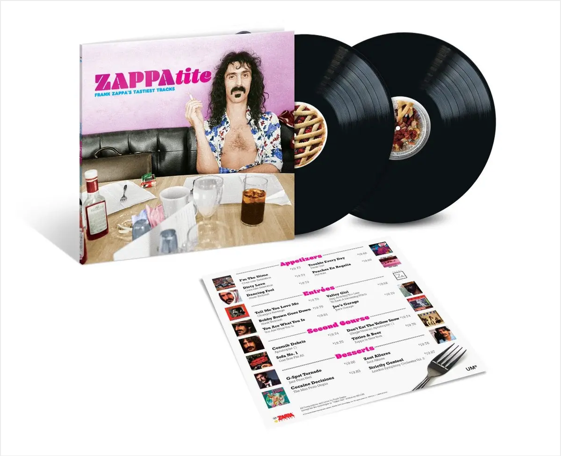 Frank Zappa 'ZAPPAtite: Frank Zappa’s Tastiest Tracks' 2xLP