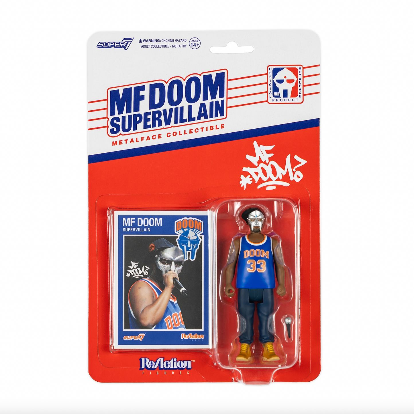 MF Doom Reaction Figure