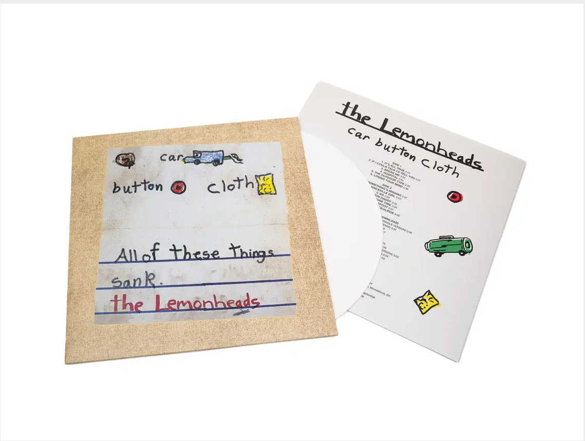 The Lemonheads 'Car Button Cloth (30th Anniversary Edition)' LP