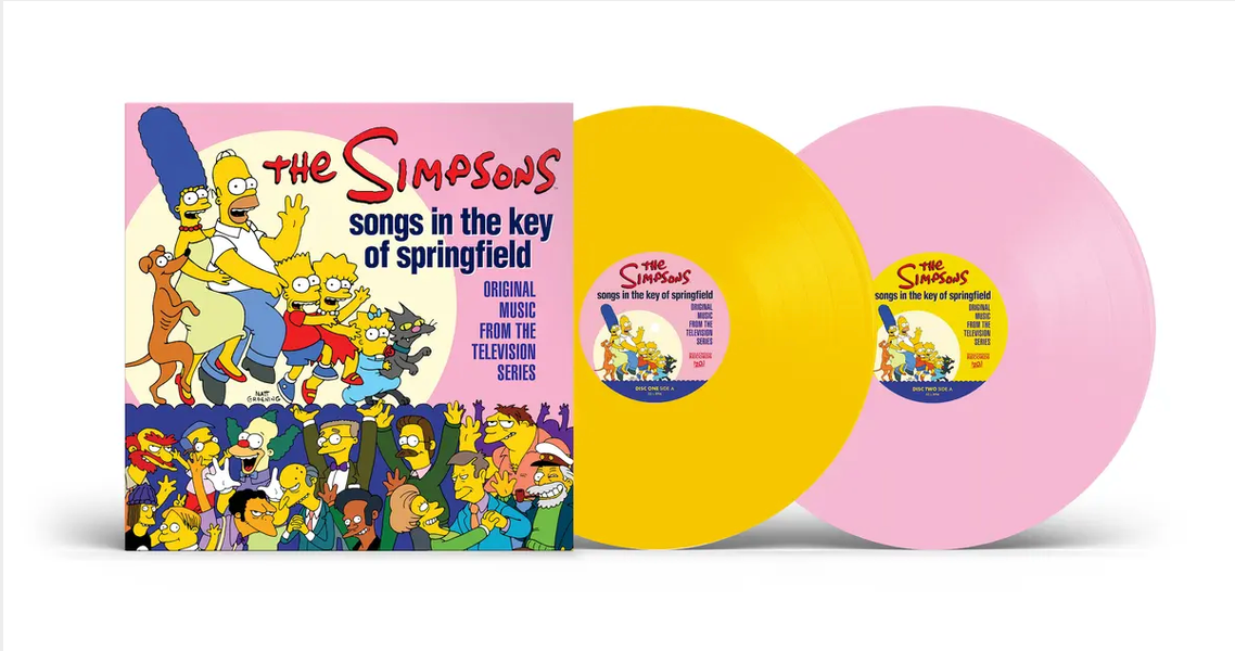 The Simpsons 'Songs in the Key of Springfield (Original Music from the Television Series)' 2xLP