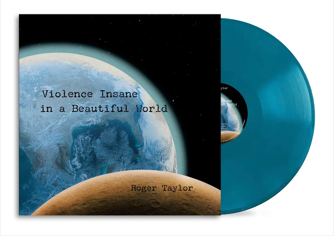 Roger Taylor 'Violence Insane in a Beautiful World' LP
