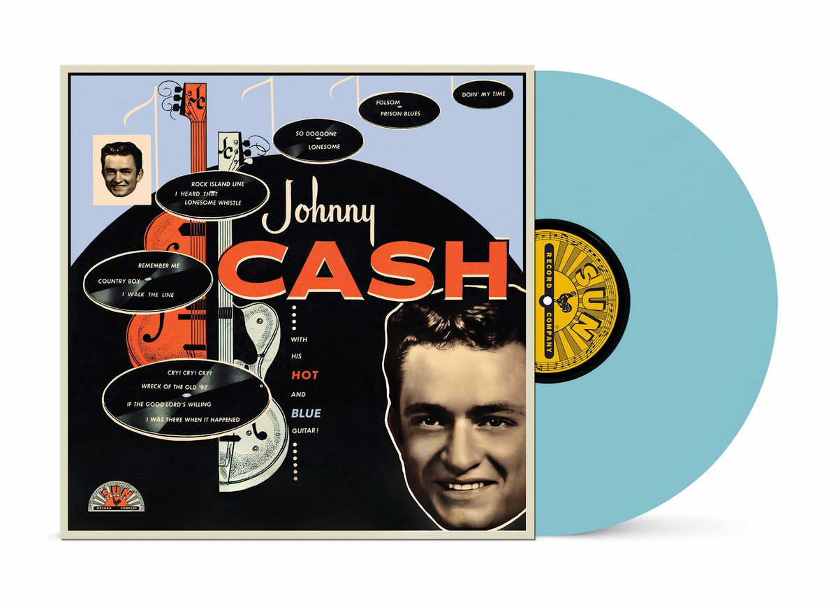 Johnny Cash 'With His Hot And Blue Guitar' LP