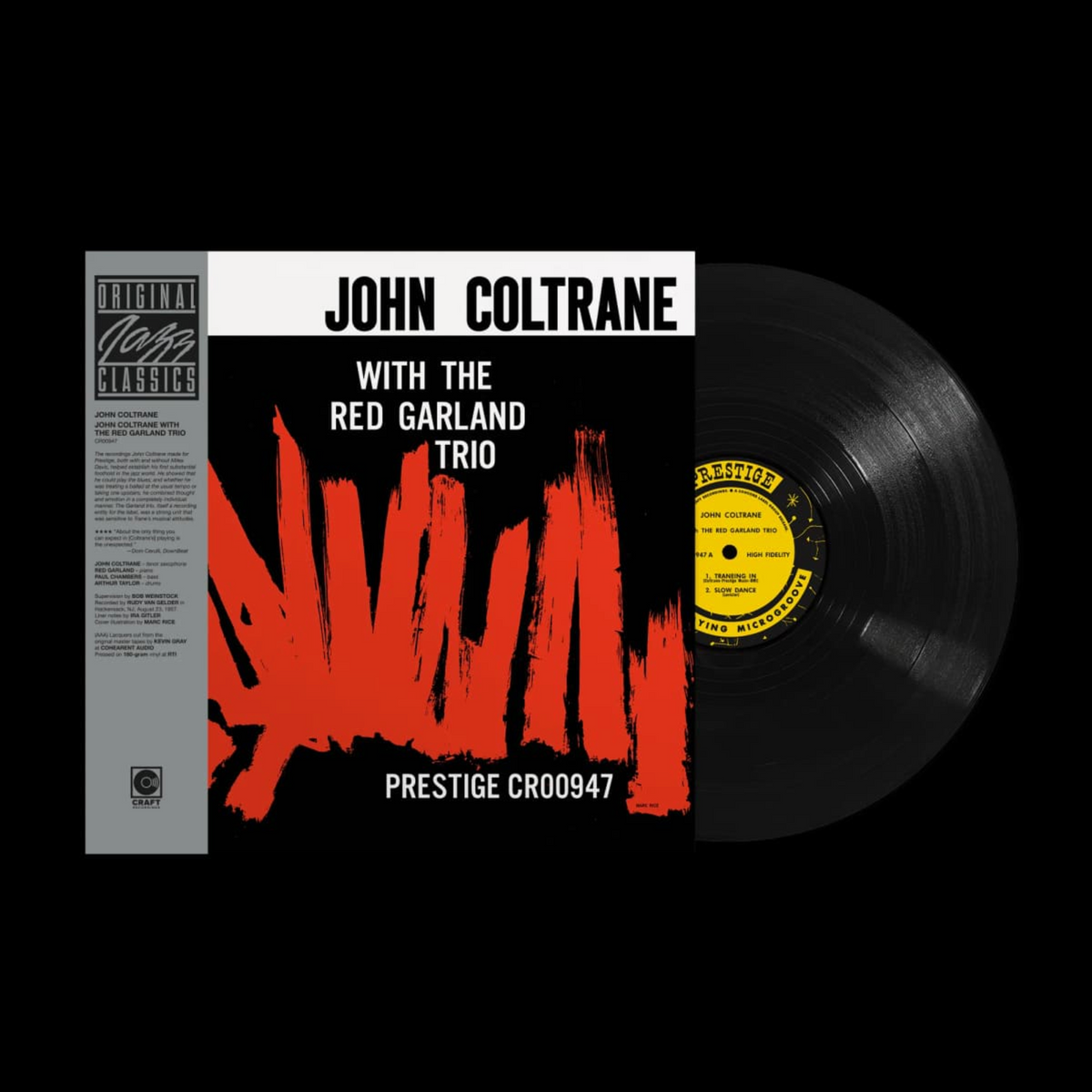 John Coltrane 'John Coltrane With The Red Garland Trio' LP
