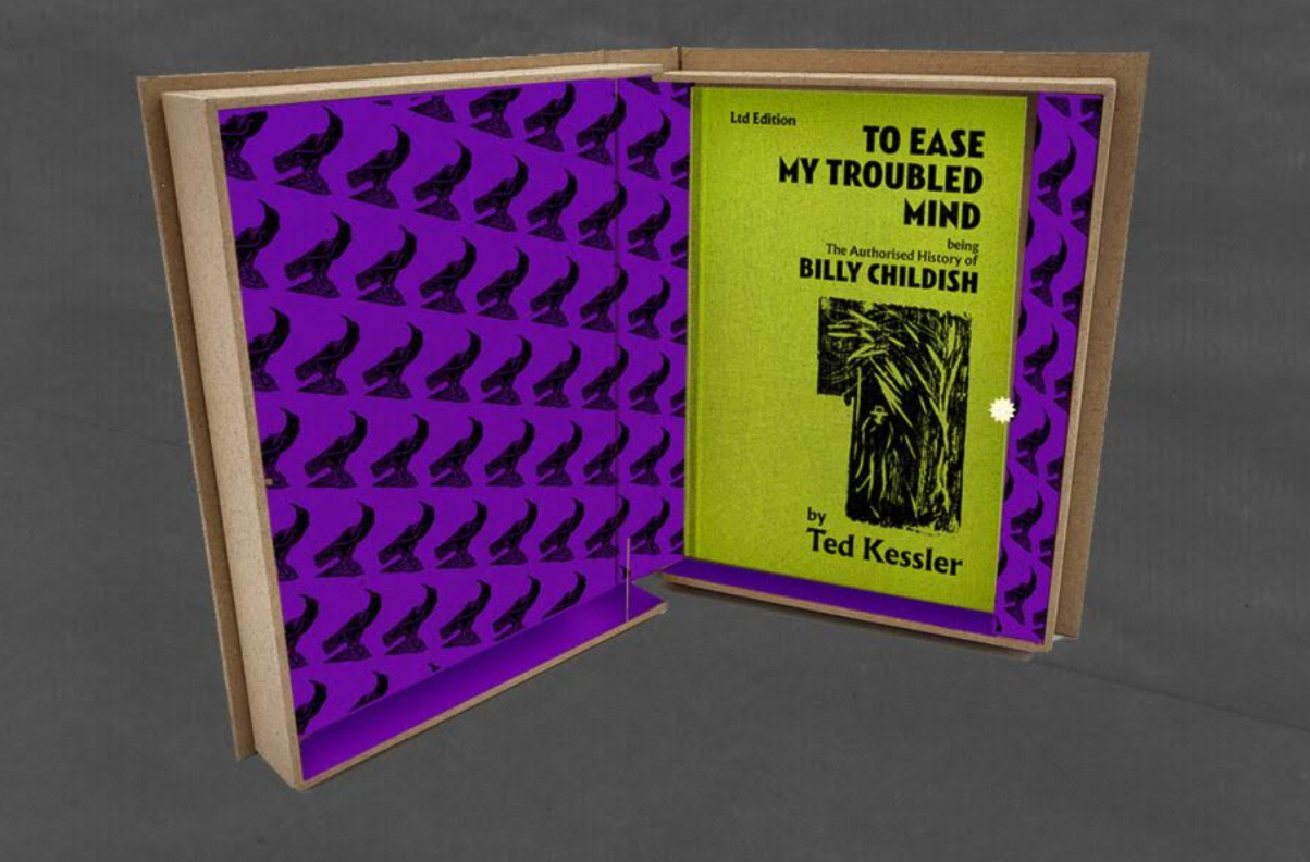 Ted Kessler 'To Ease My Troubled Mind: The Authorised Unauthorised History of Billy Childish' Deluxe Edition Hardback Book