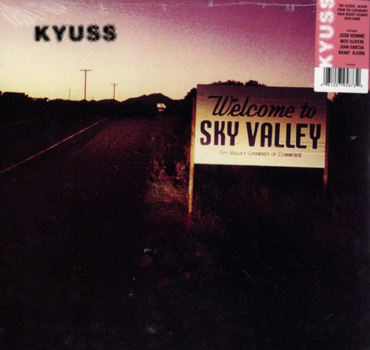 Kyuss 'Welcome To Sky Valley' LP