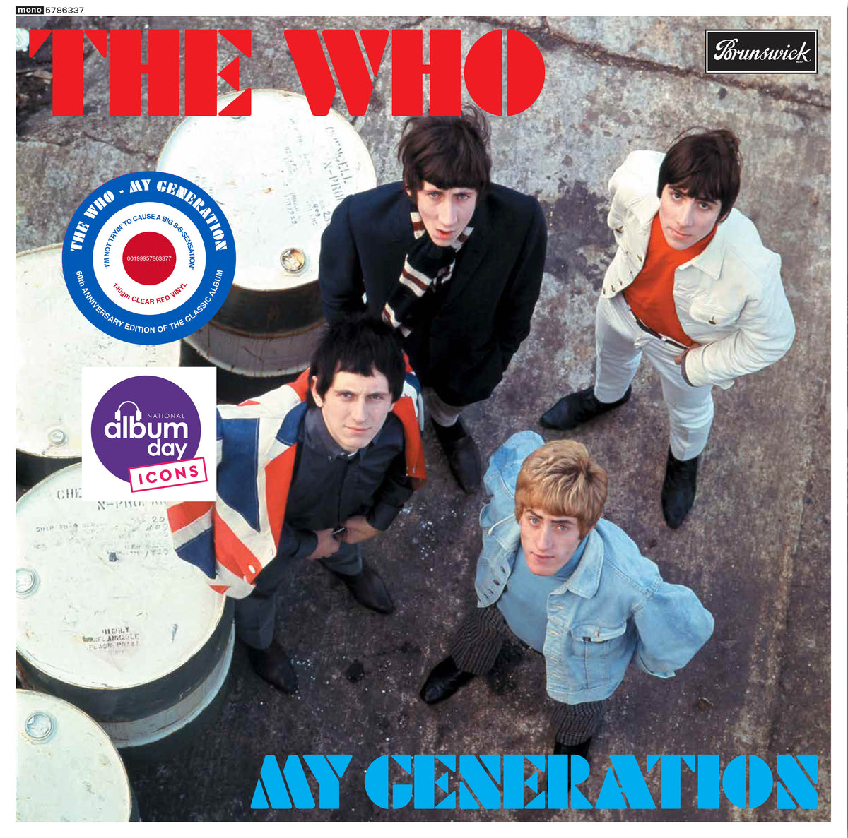 The Who - My Generation - 60th Anniversary edition LP