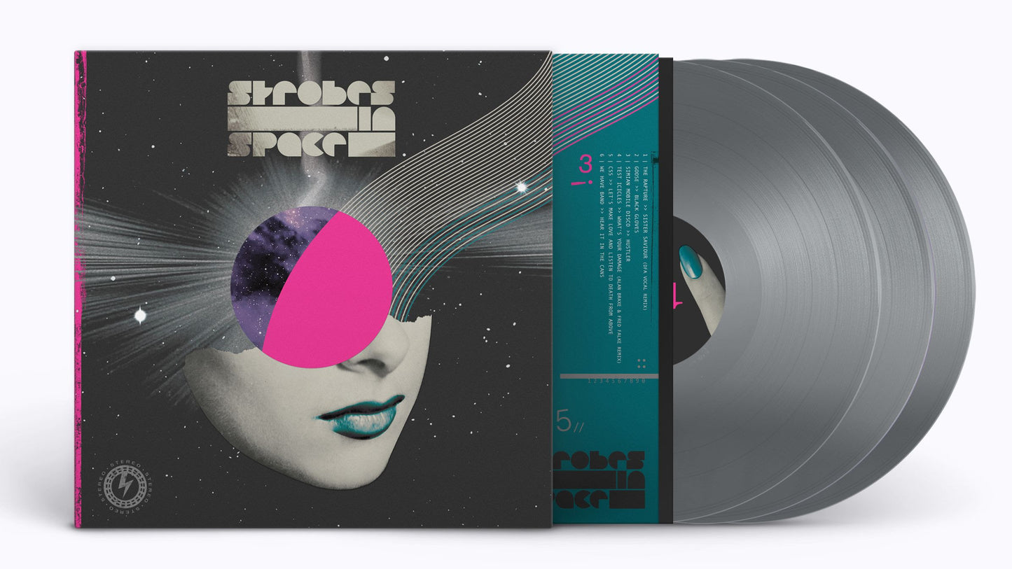 Various Artists 'Strobes in Space (Indie Sleaze, Nu Rave & Future Disco 2000-2009)' 3xLP