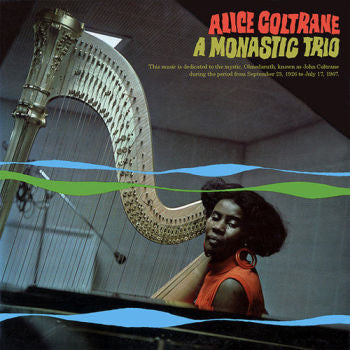 Alice Coltrane 'A Monastic Trio (Verve By Request)' LP