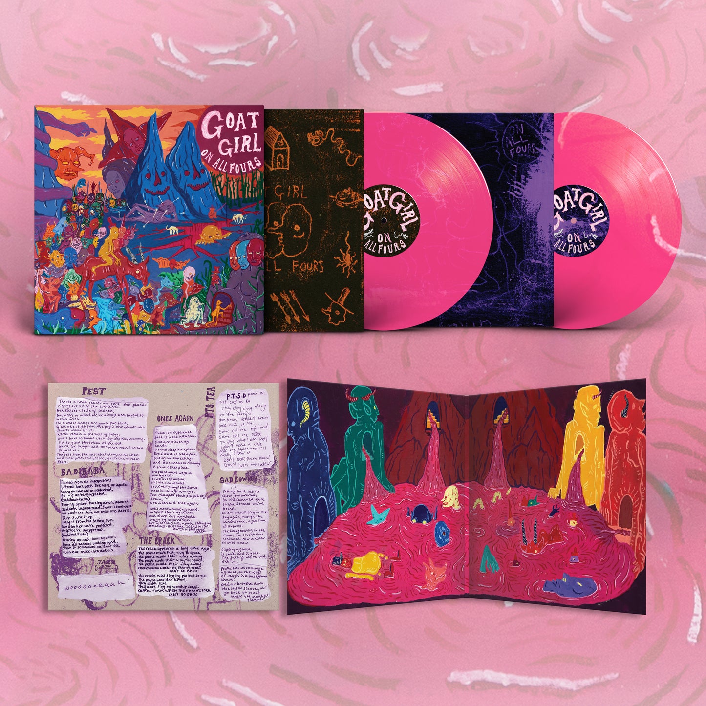 Goat Girl 'On All Fours' 2xLP