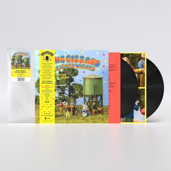 King Gizzard and the Lizard Wizard 'Paper Mache Dream Balloon' (Instrumentals Edition) 2xLP