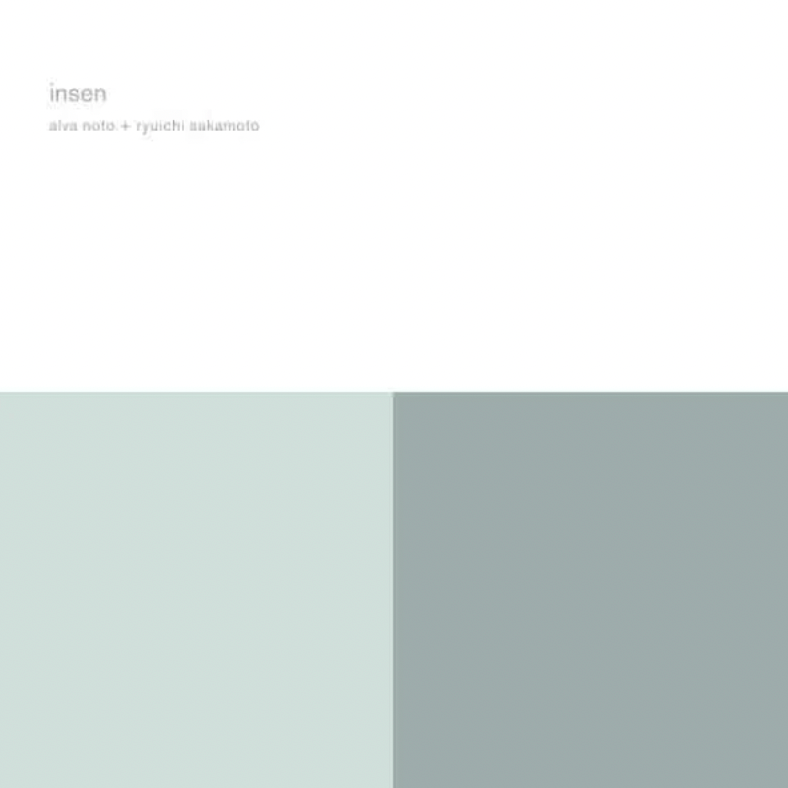 Alva Noto & Ryuichi Sakamoto 'Insen (reMASTER)' 2xLP