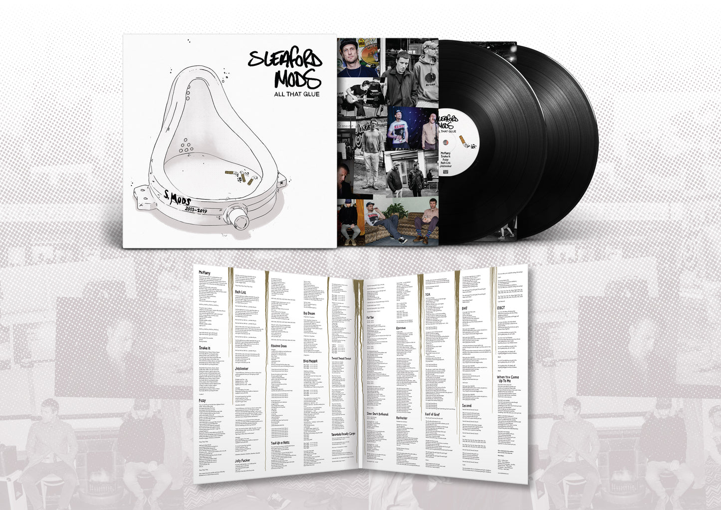 Sleaford Mods 'All That Glue' 2xLP