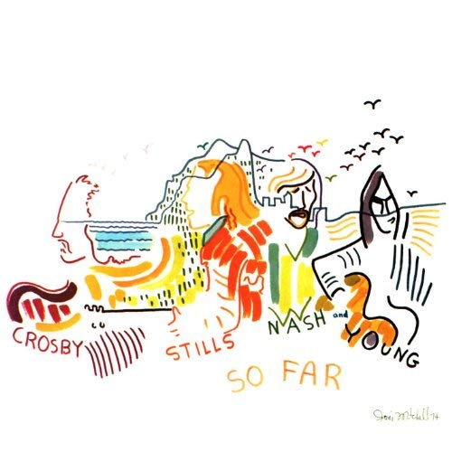 Crosby, Stills, Nash and Young 'So Far' LP