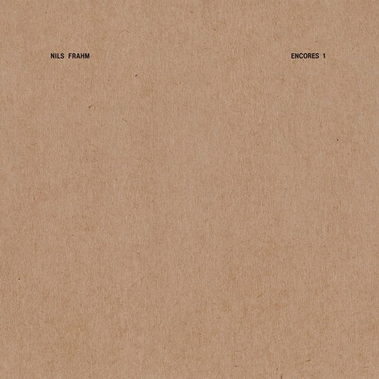 Nils Frahm 'Encores 1' 12"